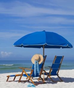Summer Beachside Vibes Paint By Numbers
