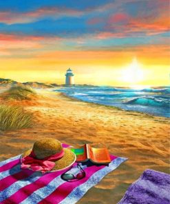 Summer Beach Sunsets Paint By Numbers