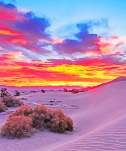 Death Valley Sunrise Landscape Paint By Numbers