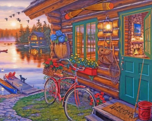 sunset-Darrell-Bush-paint-by-numbers