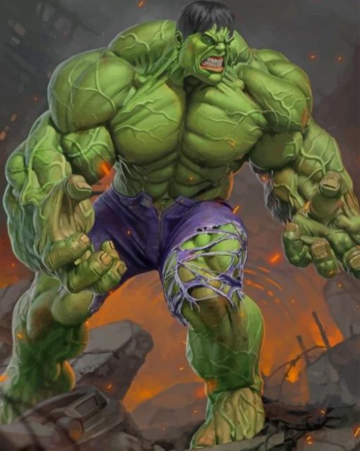 super-hero-hulk-paint-by-numbers