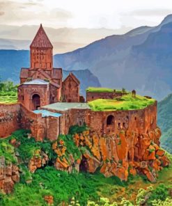 Tatev Monastery Armenia Paint By Numbers