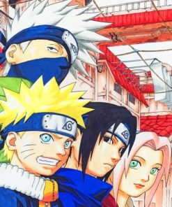 Team Minato Kakashi Series Paint By Numbers