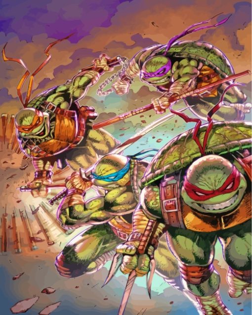 teenage-mutant-ninja-turtles-art-paint-by-numbers