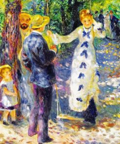 The Swing Renoir Lady Paint By Numbers