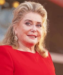 Catherine Deneuve Women Paint By Numbers