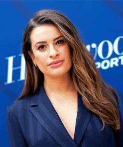 Lea Michele Women Paint By Numbers
