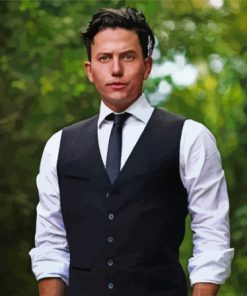 Jackson Rathbone Stardom Paint By Numbers