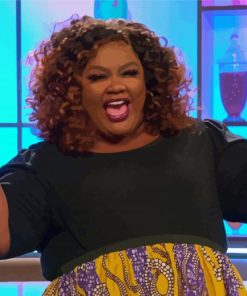American Comedian Nicole Byer Paint By Numbers