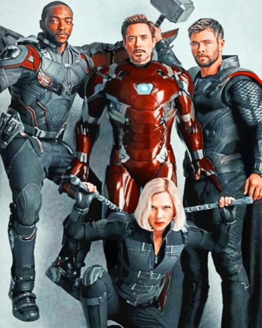 the-avengers-paint-by-number