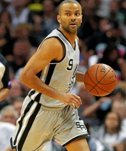 Basketball Legend Tony Parker Paint By Numbers