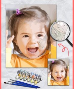 Custom Paint By Numbers Kit