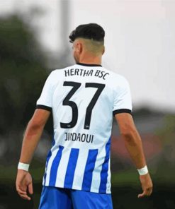 Nader El Jindaoui Footballer Paint By Numbers