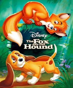 Fox and Hound Disney Paint By Numbers