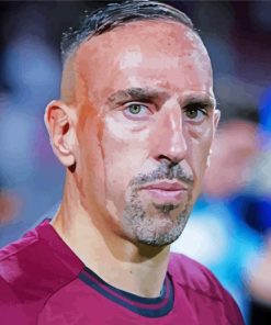 Franck Ribery Football Paint By Numbers