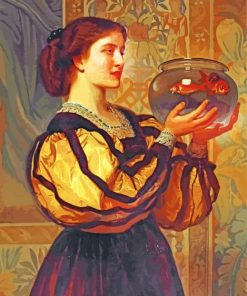 Charles Edward's Goldfish Bowl Paint By Numbers