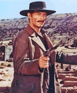 Lee Van Cleef Western Movies Paint By Numbers