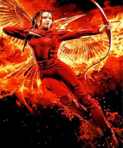 Jennifer Lawrence's Iconic Role Paint By Numbers