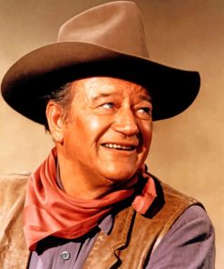 John Wayne Cowboy Paint By Numbers