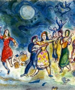 Marc Chagall Party Scene Paint By Numbers