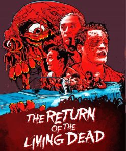 The Return Of The Living Dead Movie Paint By Numbers