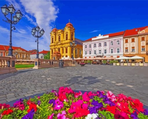 the-union-square-timisoara-romania-paint-by-numbers