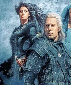The Witcher Fantasy Characters Paint By Numbers