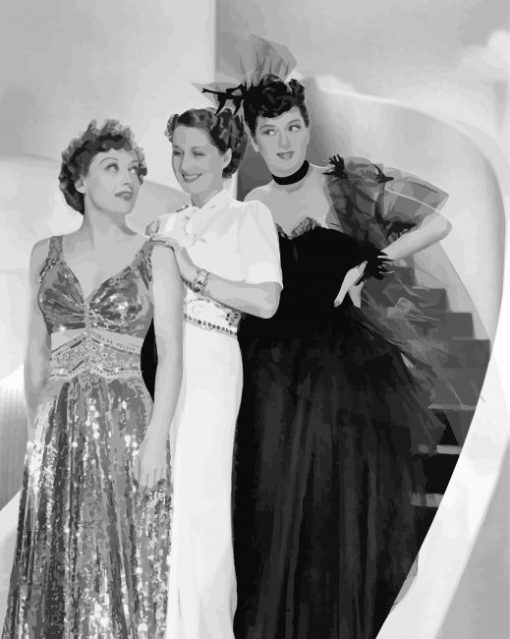 the-women-film-1939-paint-by-number