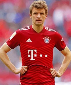 Thomas Muller Football Legend Paint By Numbers