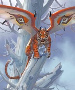 Fantasy Tiger Paint By Numbers