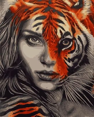 Tiger Essence Paint By Numbers