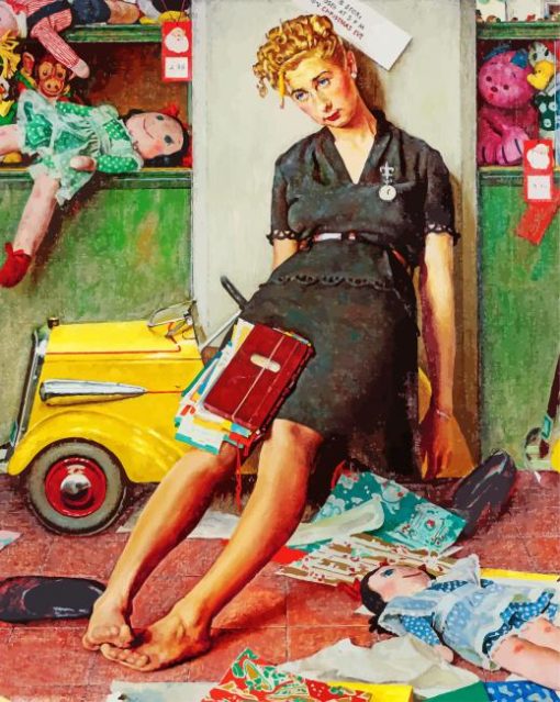 tired-salesgirl-paint-by-number