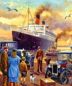 Historic Titanic Passengers Paint By Numbers