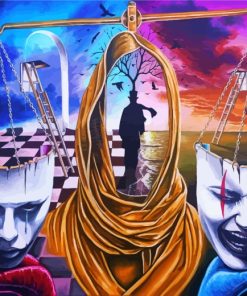 Surreal Illustrations Paint By Numbers
