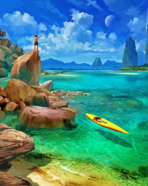 tropical-Ocean-paradise-paint-by-numbers
