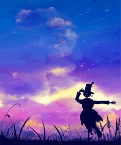 Silhouette Turnip Head Paint By Numbers