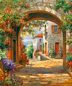 Tuscan Italy Landscapes Paint By Numbers