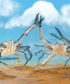 Twin Crabs Companion Paint By Numbers