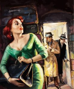 Women's Unexpected Thief Paint By Numbers