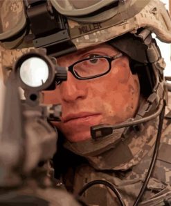American Army Rangers Paint By Numbers