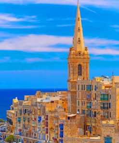 Valletta Streets Experience Paint By Numbers