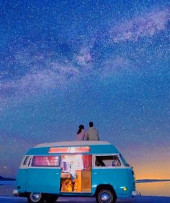 Mini Van Starry Sky Romance Paint By Numbers