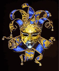 Venetian Mask Festival Paint By Numbers