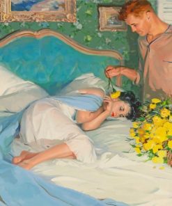 Retro Romance Love Paint By Numbers