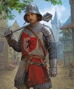 Vintage Guardsman Paint By Numbers