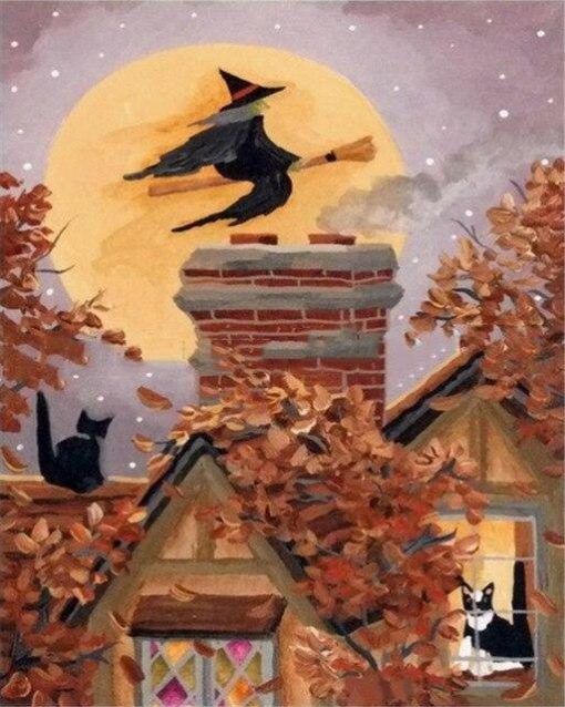 vintage-halloween-witch-paint-by-numbers