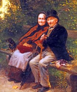 Aesthetic Vintage Couple Paint By Numbers