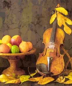 Violin Still Life Paint By Numbers