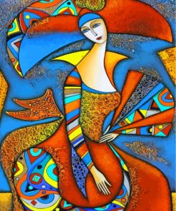 Vlad Safronov Abstract Woman Paint By Numbers