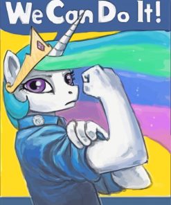 Unicorn We Can Do It Paint By Numbers